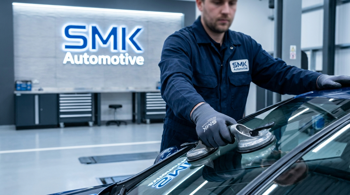 Professional car glass service